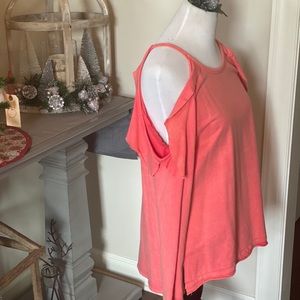 Umgee Cold Shoulder Top